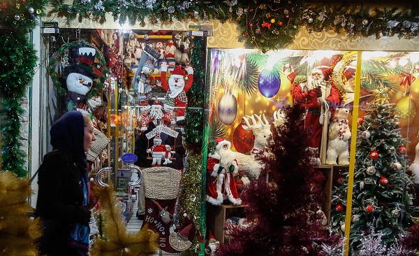 حال و هوای کریسمس در تهران