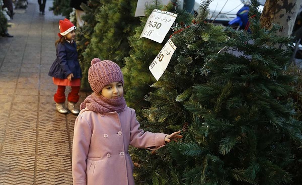 حال و هوای کریسمس در تهران