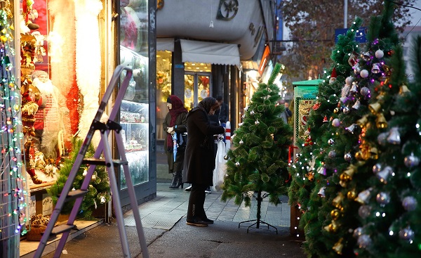 حال و هوای کریسمس در تهران