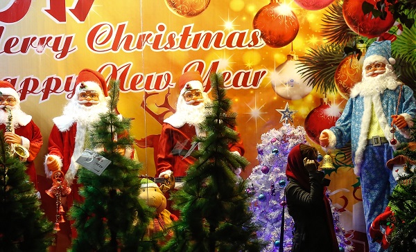 حال و هوای کریسمس در تهران