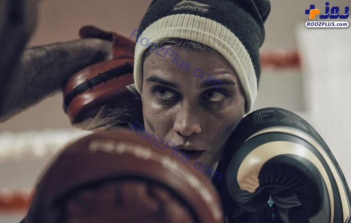 تینا آخوندتبار در حال تمرین بوکس/عکس تینا آخوندتبار در حال تمرین بوکس/عکس