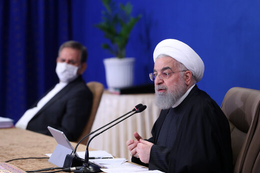 هشدار جدی روحانی به مردم: خطر موج چهارم منتفی نیست