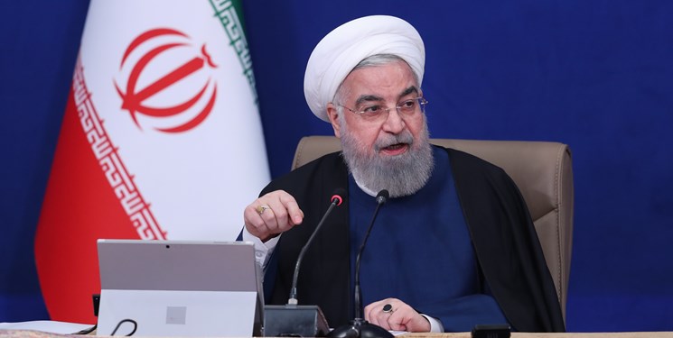 روحانی: نباید اجازه دهیم خواست دشمنان برای خلوتی صف‌های رأی محقق شود
