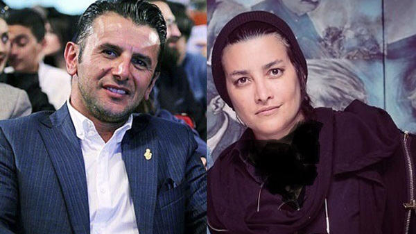 امین حیایی و همسر اول و جذابش + عکس امین حیایی و همسر اول