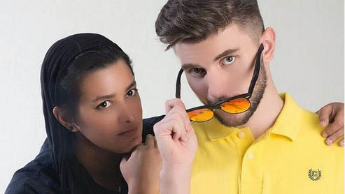 امین حیایی و همسر اول و جذابش + عکس دارا حیایی