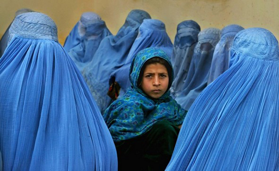 زن افغان