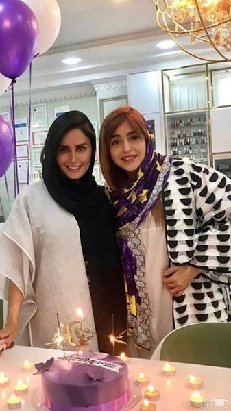 عکس الناز شاکردوست در یک سالن زیبایی عکس الناز شاکردوست در یک سالن زیبایی