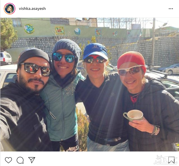 ویشکا آسایش بدون روسری و مانتو در خیابان/عکس ویشکا آسایش بدون روسری و مانتو در خیابان/عکس