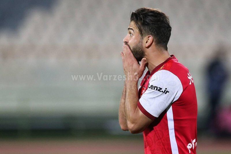 ستاره پرسپولیس بازی با فولاد را از دست داد ستاره پرسپولیس بازی با فولاد را از دست داد
