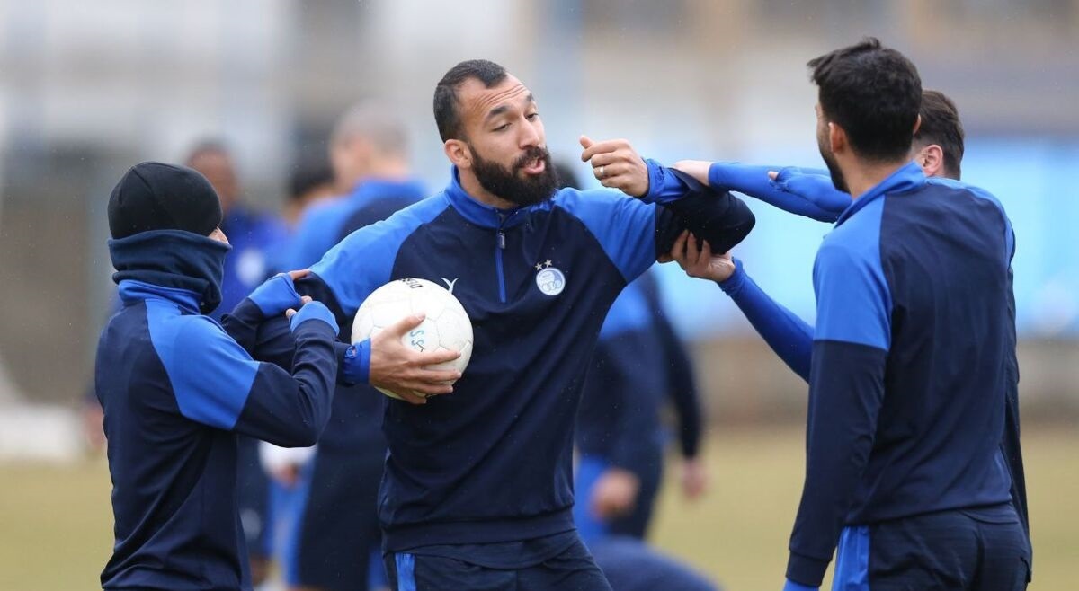 قدرتمند ترین بازیکن تمرین استقلال را بشناسید