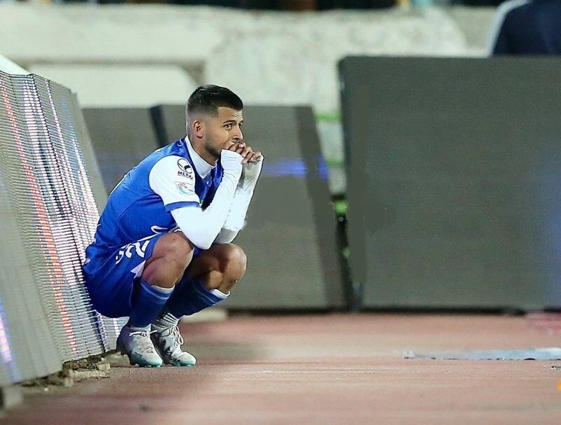 استرس شدید مهدی قایدی سوژه شد استرس شدید مهدی قایدی سوژه شد