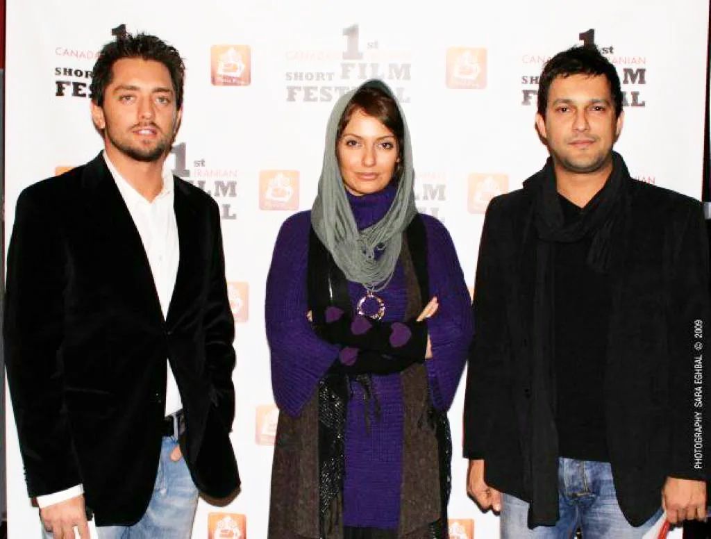 عکس قدیمی مهناز افشار در کنار بهرام رادان عکس قدیمی مهناز افشار در کنار بهرام رادان