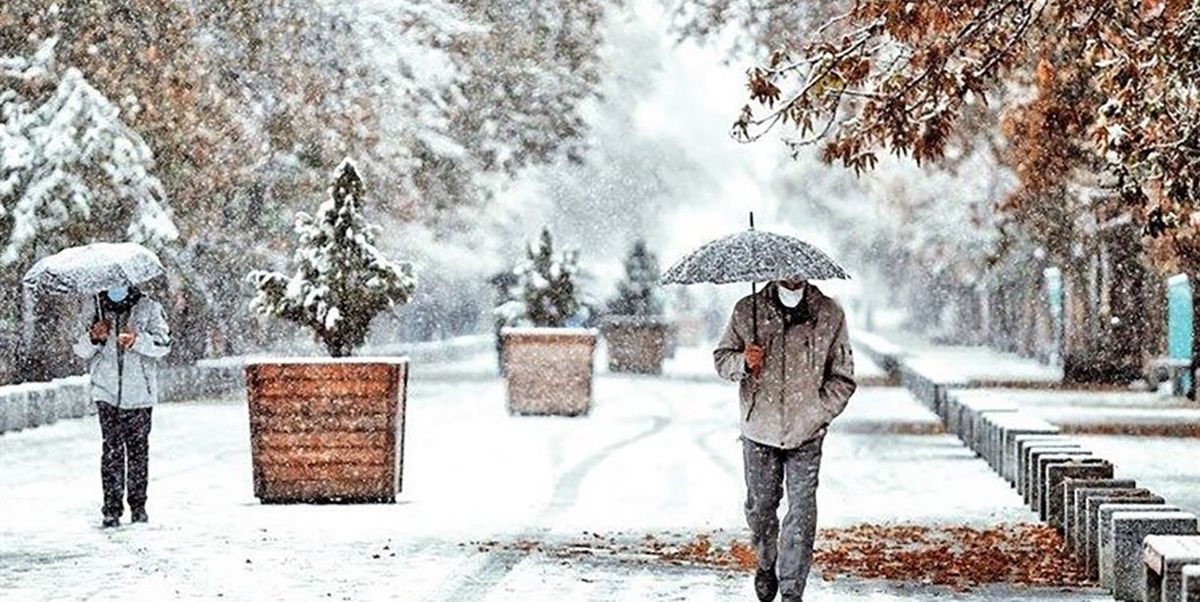 آغاز بارش باران و برف در ۱۹ استان