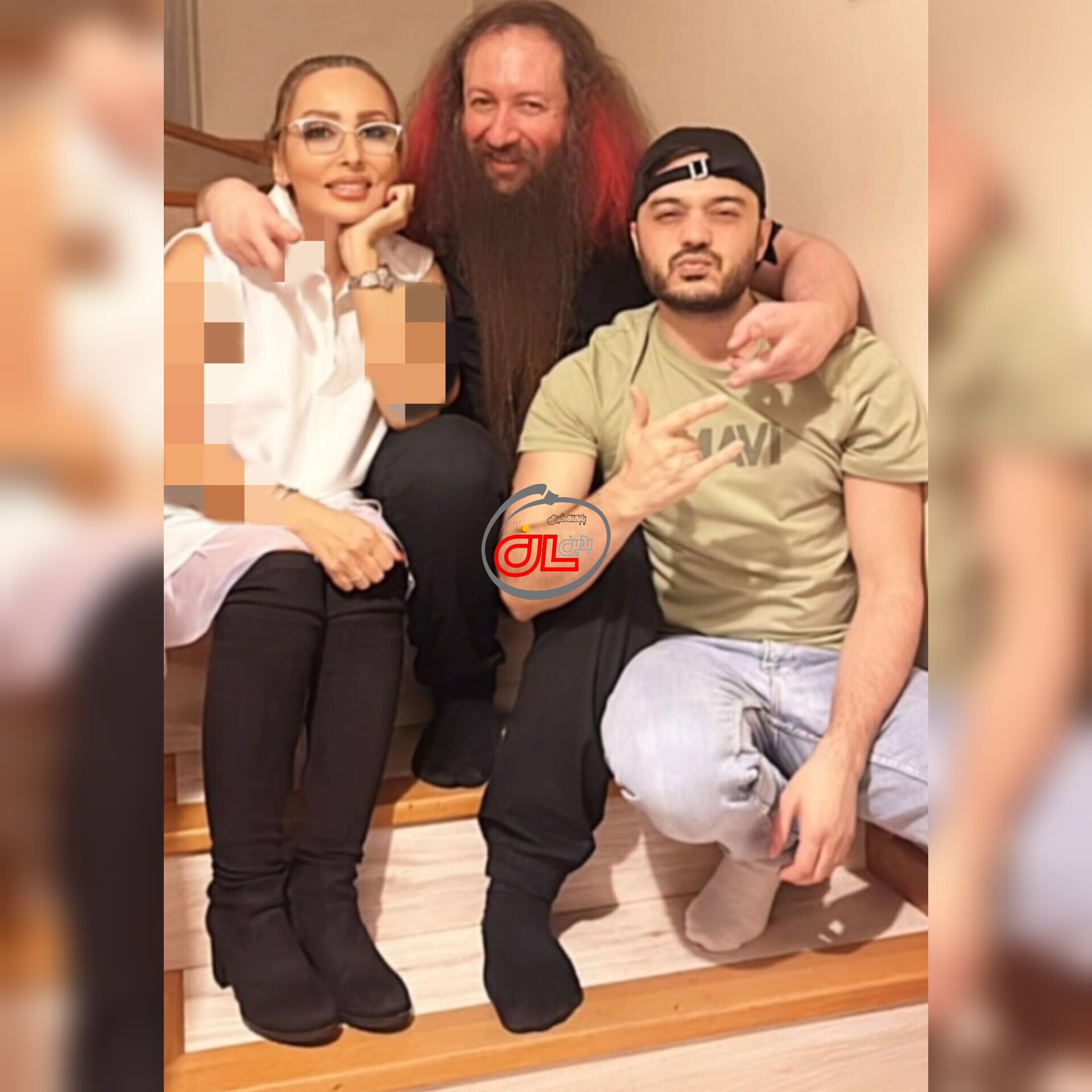 پرستو صالحی در بغل خواننده مشهور ترک/عکس پرستو صالحی در بغل خواننده مشهور ترک/عکس