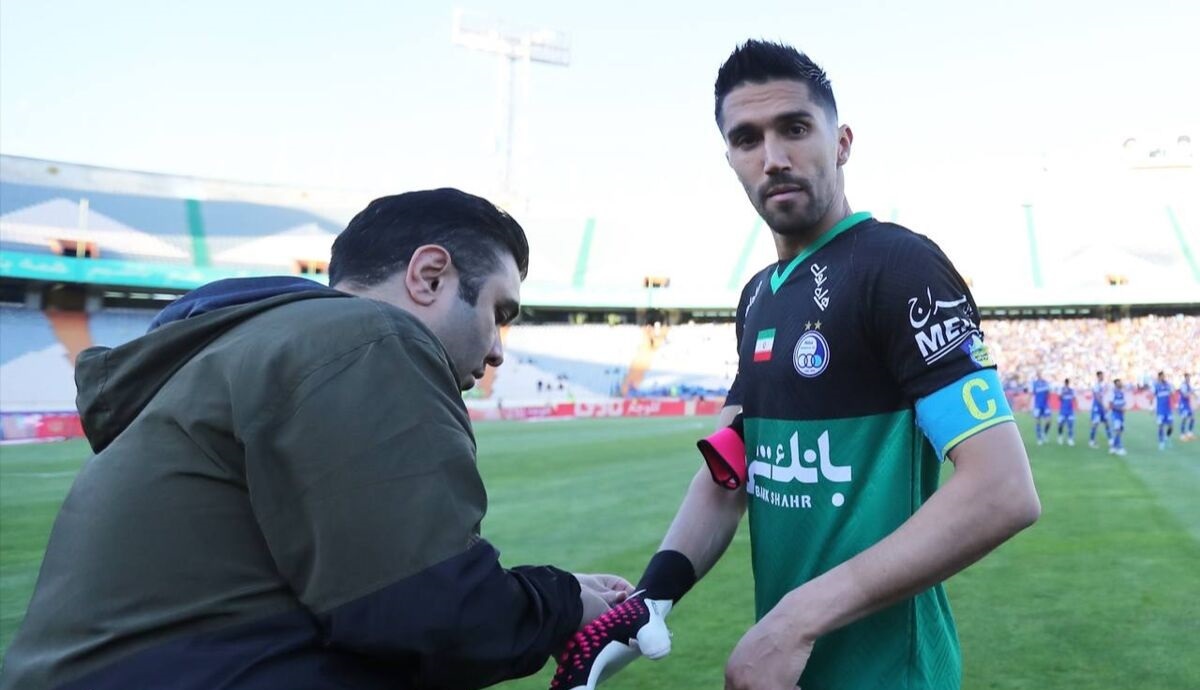 رفتار عجیب ساپینتو پس از سوتی حسینی رفتار عجیب ساپینتو پس از سوتی حسینی