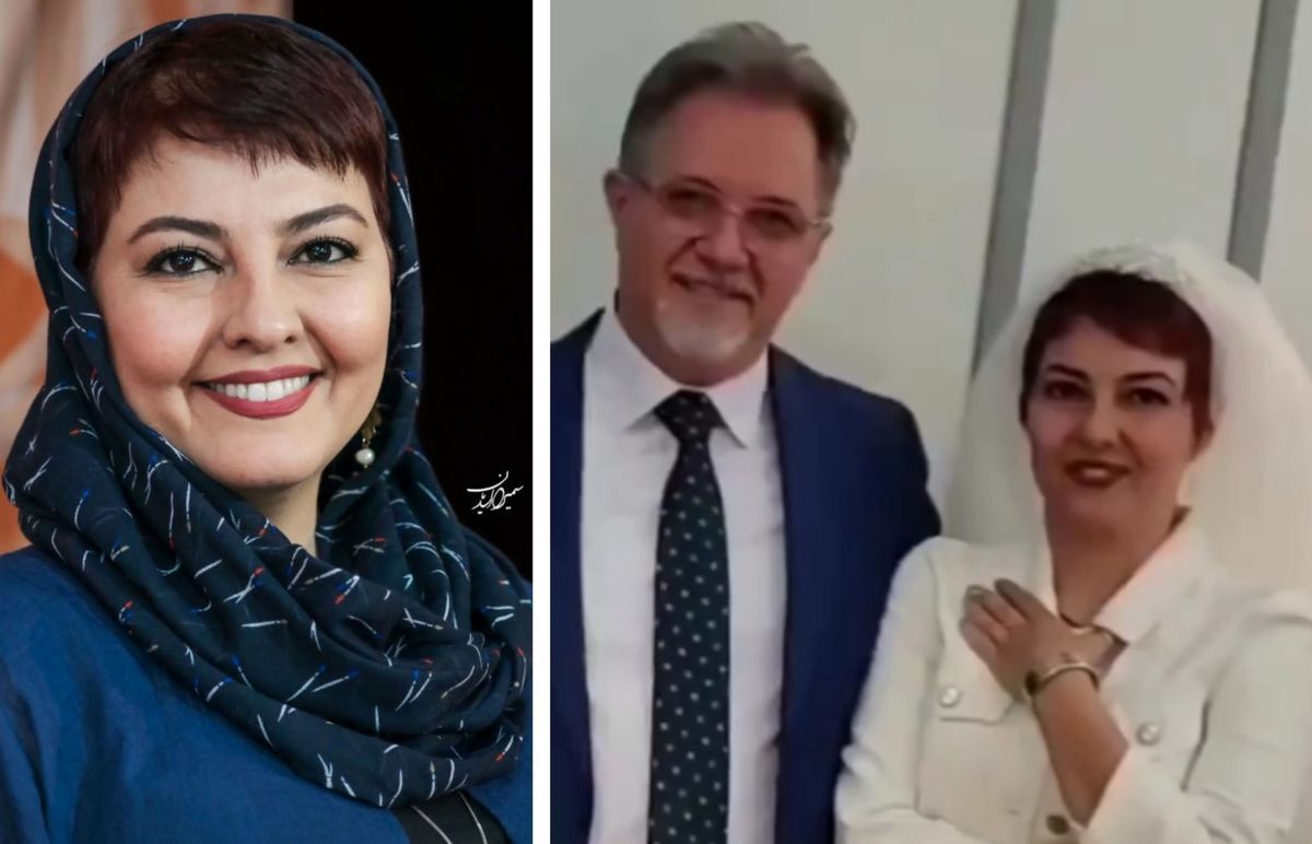 آناهیتا همتی پس از مرگ همسر فیلیپینی‌اش دوباره ازدواج کرد / تصویر بازیگر خانه‌به‌دوش در لباس عروس