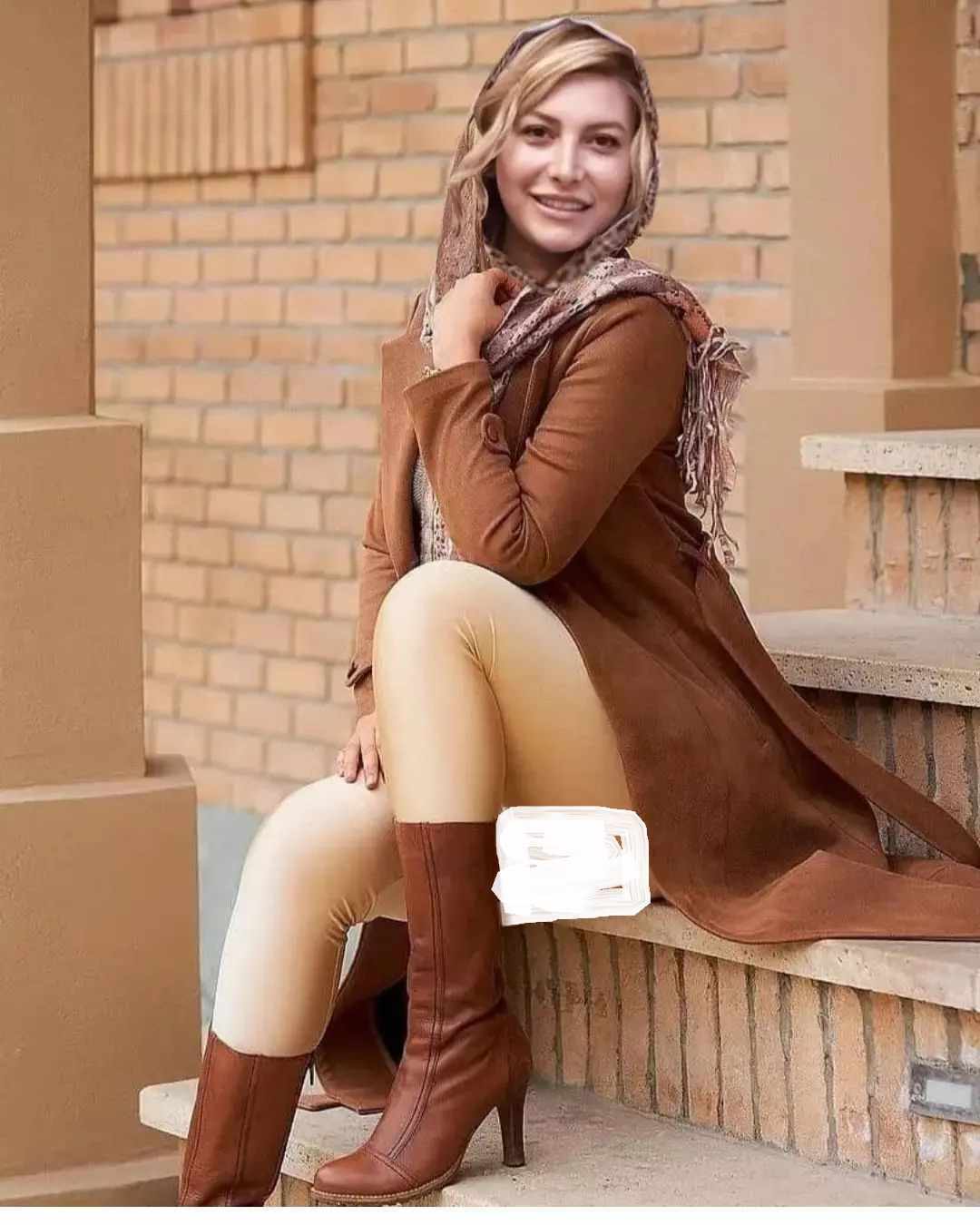 غوغای ساپورت بدن نمای فریبا نادری/عکس