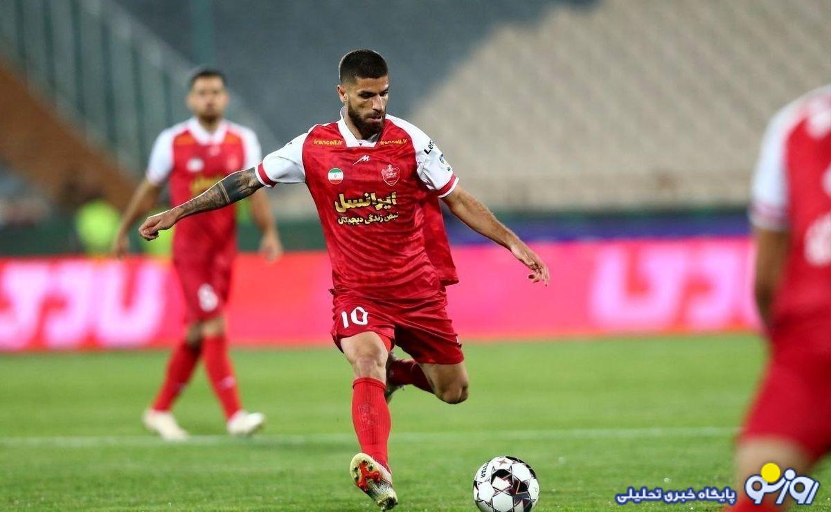 این ستاره پرسپولیس به دیدار با ملوان رسید؟