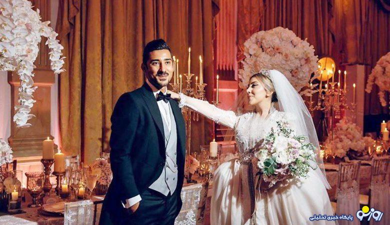 کیک عروسی و دسرهای لوکس جشن خواهر ساره بیات و رضا قوچاننژاد+ تصاویر کیک عروسی و دسرهای لوکس جشن خواهر ساره بیات و رضا قوچاننژاد+ تصاویر