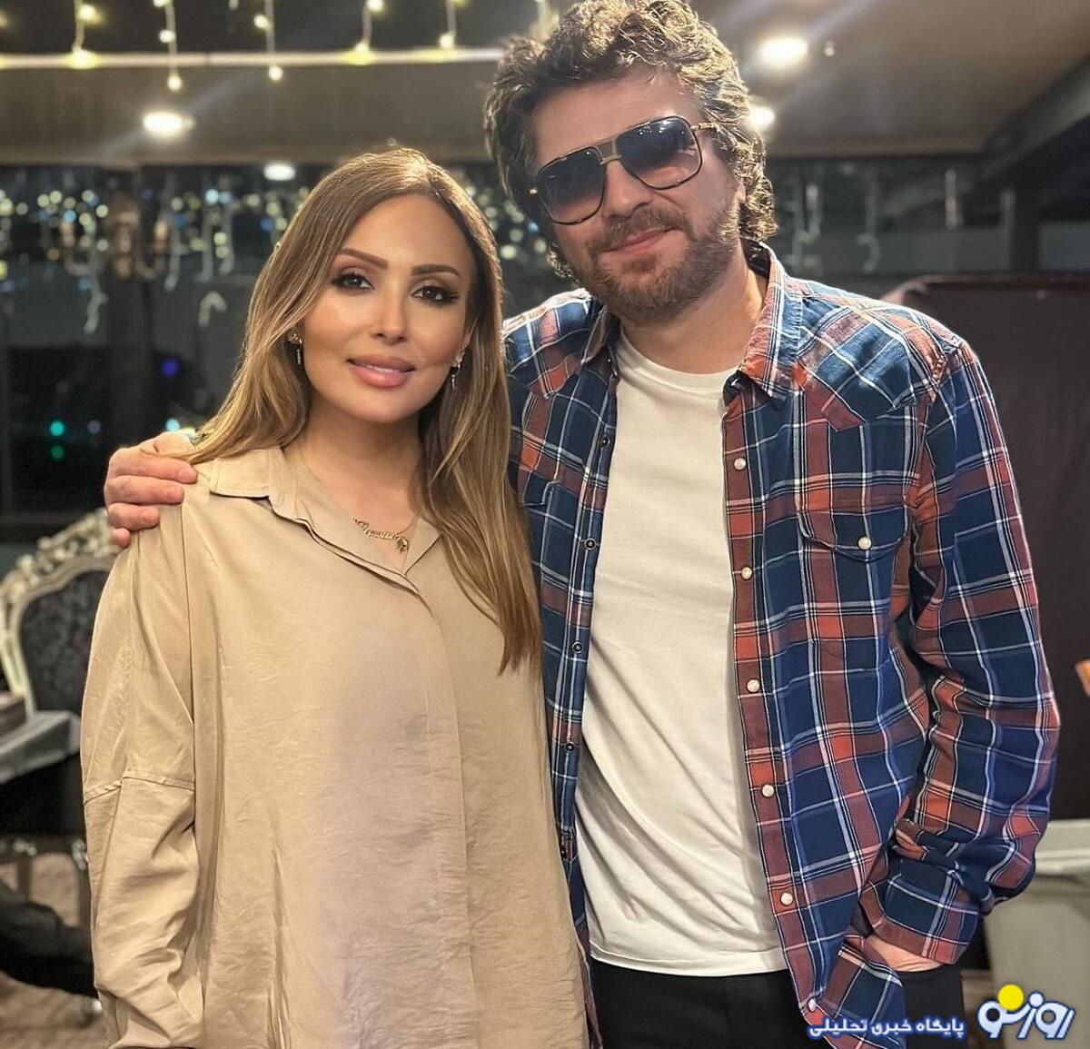 جنجال عکس پرستو صالحی در آغوش خواننده لس آنجلسی جنجال عکس پرستو صالحی در آغوش خواننده لس آنجلسی