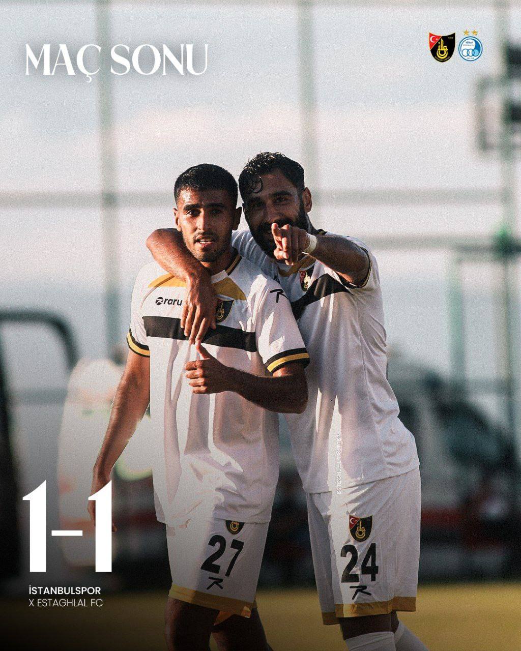 زور استقلال به تیم دسته دومی ترکیه نرسید