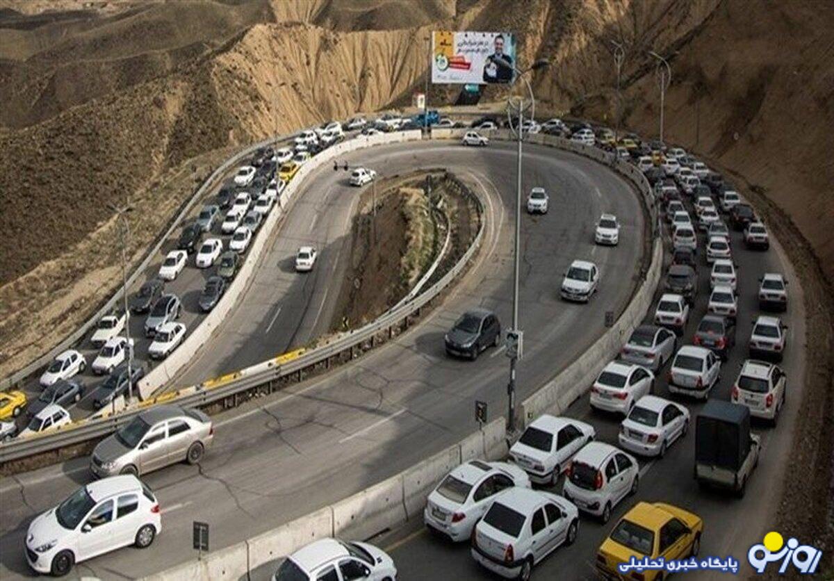 وضعیت جاده‌ها و راه‌ها، امروز ۱۹ شهریور ۱۴۰۳؛ ترافیک سنگین در جاده‌های شمالی کشور