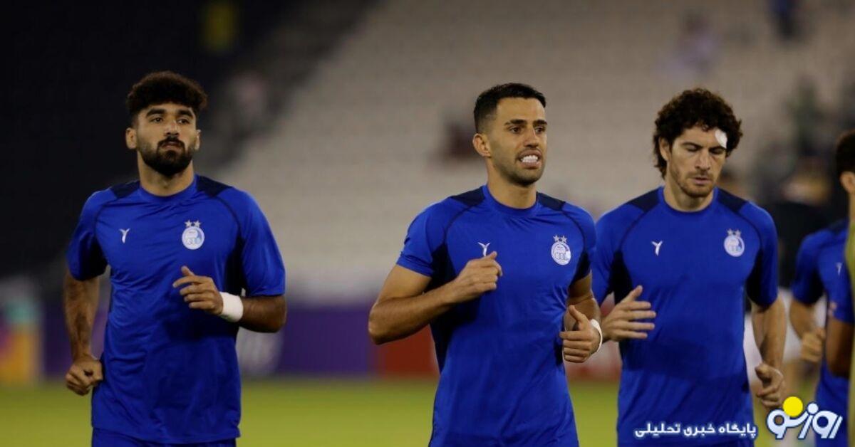 بازگشت این ستاره استقلال به تمرینات پیش از دیدار با ذوبی ها