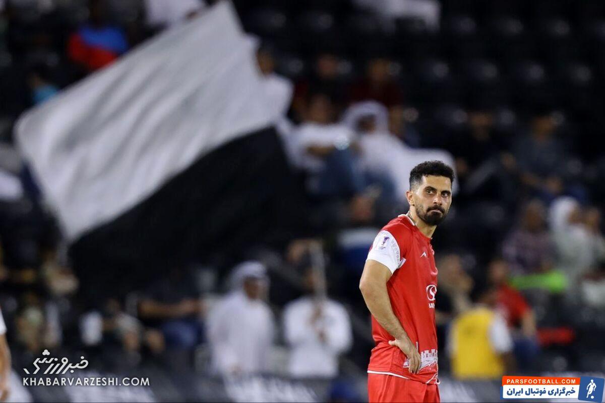 کاپیتان پرسپولیس عزادار شد کاپیتان پرسپولیس عزادار شد
