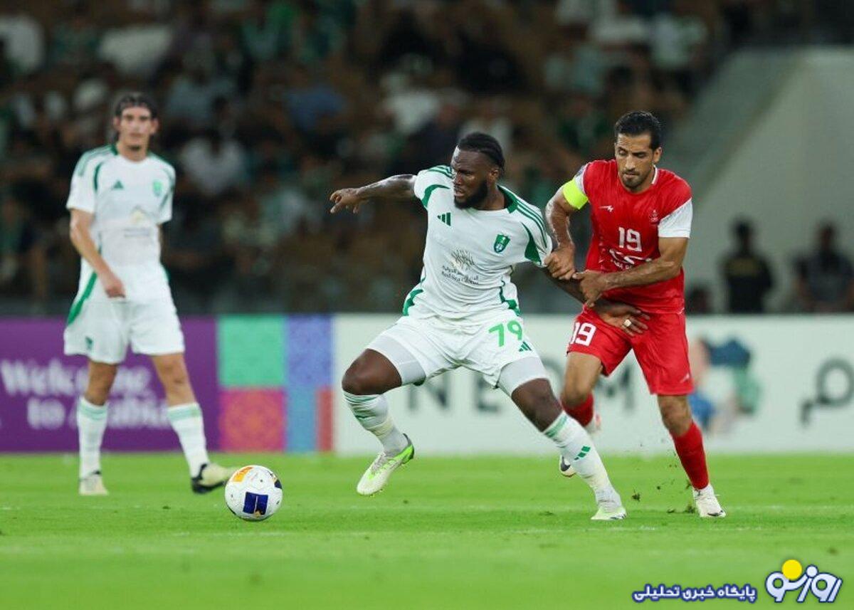 اقدام عجیب بازیکن پرسپولیس پس از باخت به سپاهان