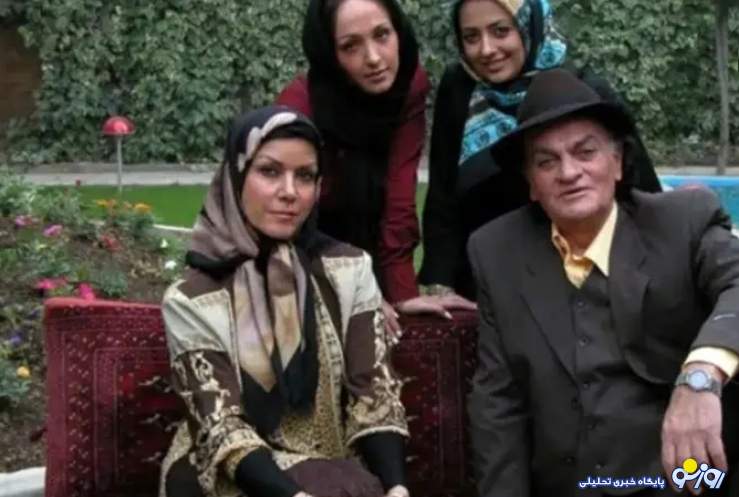 تصویری قدیمی از نفیسه روشن در کنار فتحعلی اویسی و فرزانه کابلی