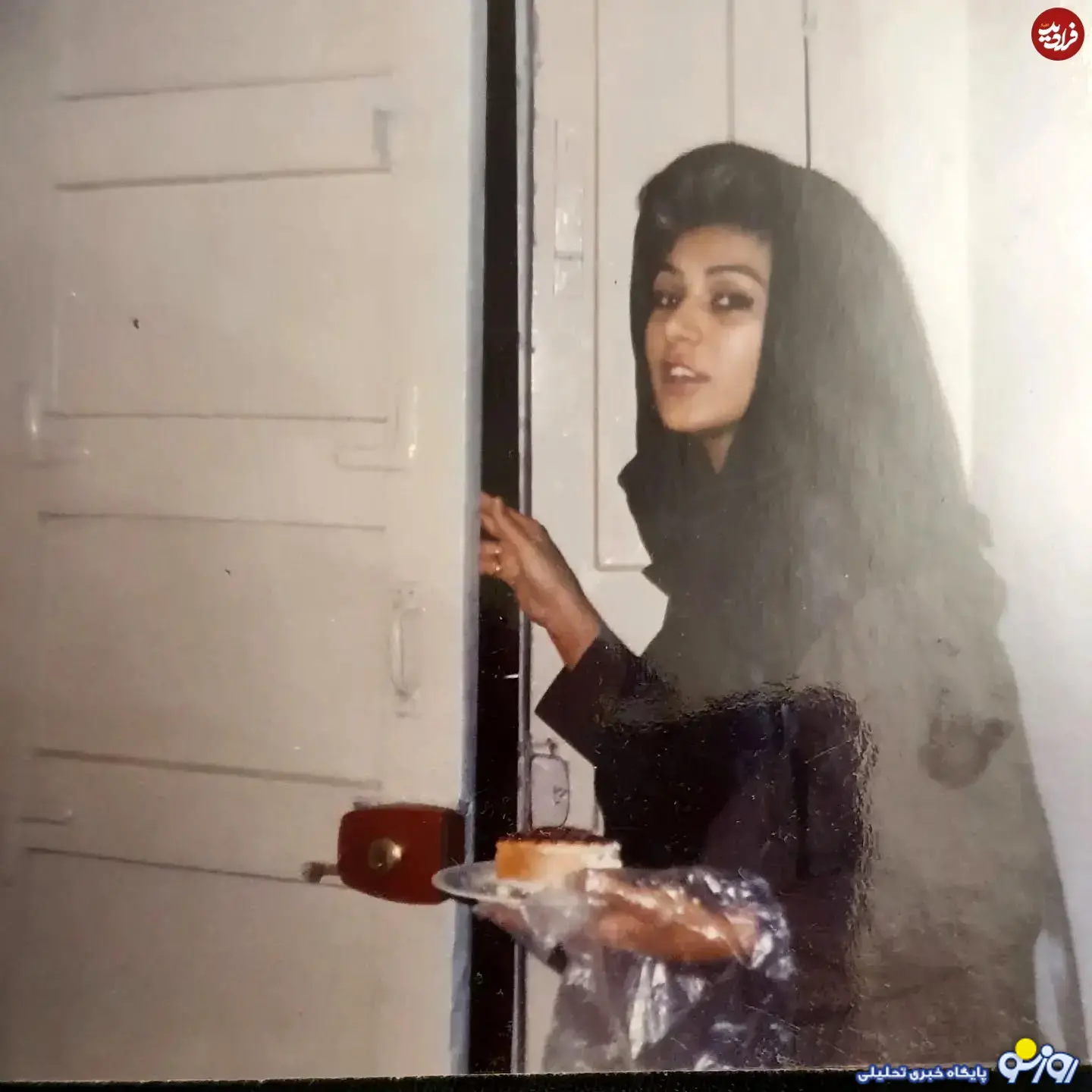 نسرین مقانلو در سن ۱۹ سالگی و اوج جوانی