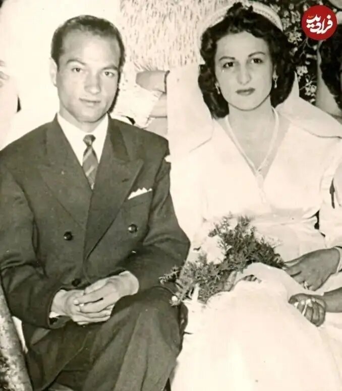 دکتر شریعتی و پوران شریعترضوی در روز عروسیشان دکتر شریعتی و پوران شریعترضوی در روز عروسیشان