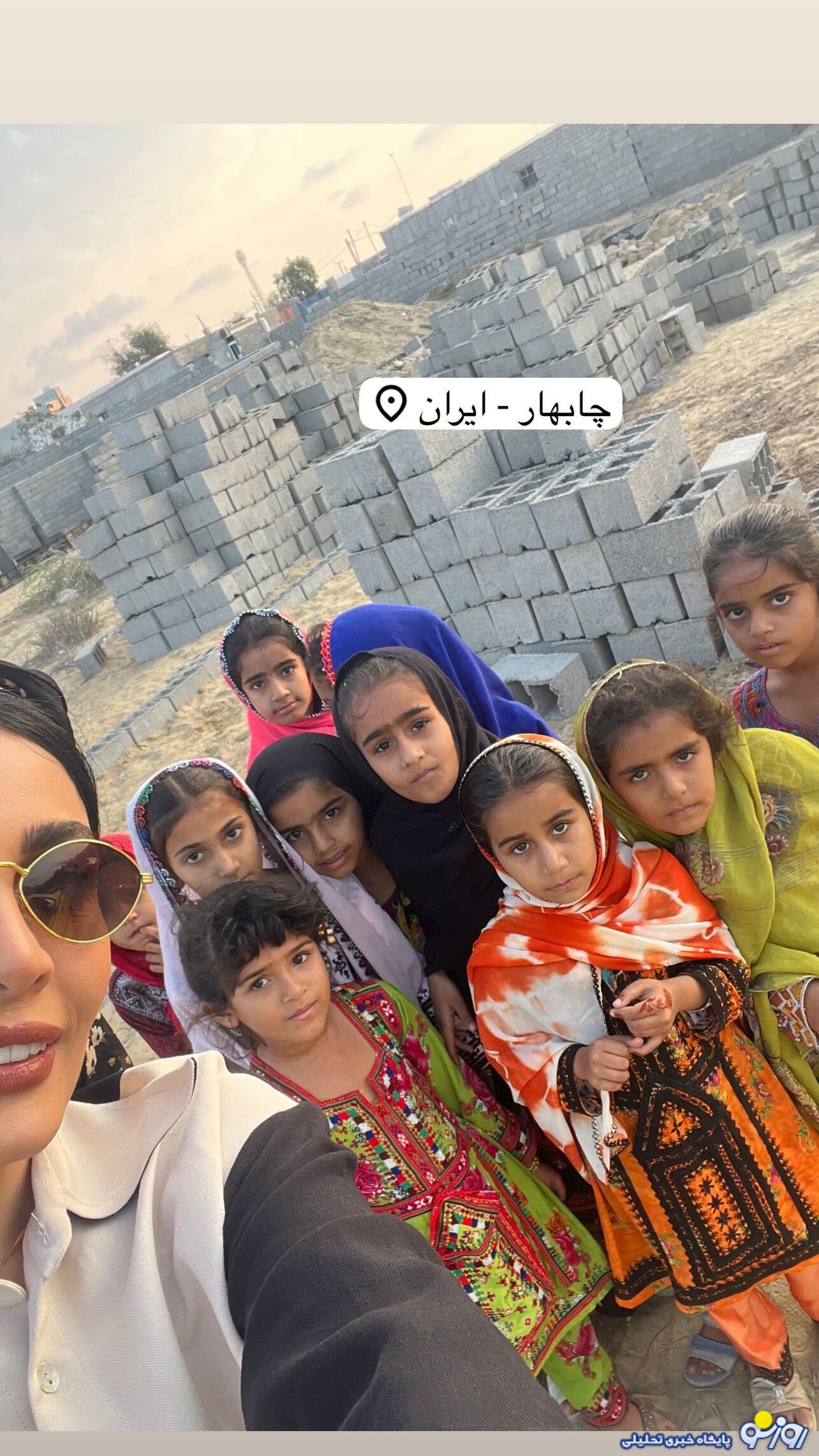 تصویری از صحرا اسداللهی در چابهار