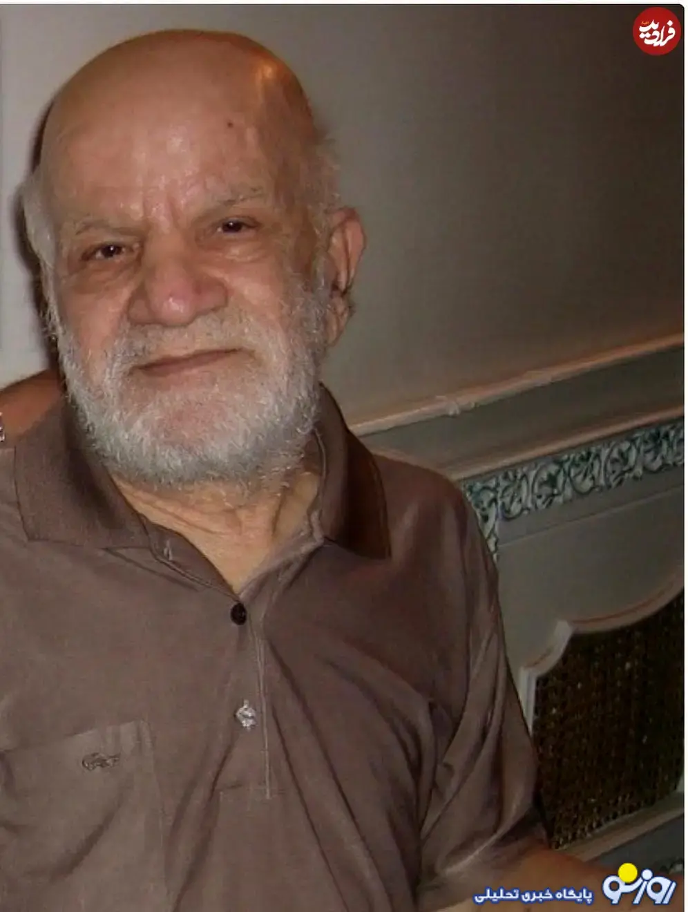 تصویری از جوانی و پیری رضا کرم‌رضایی