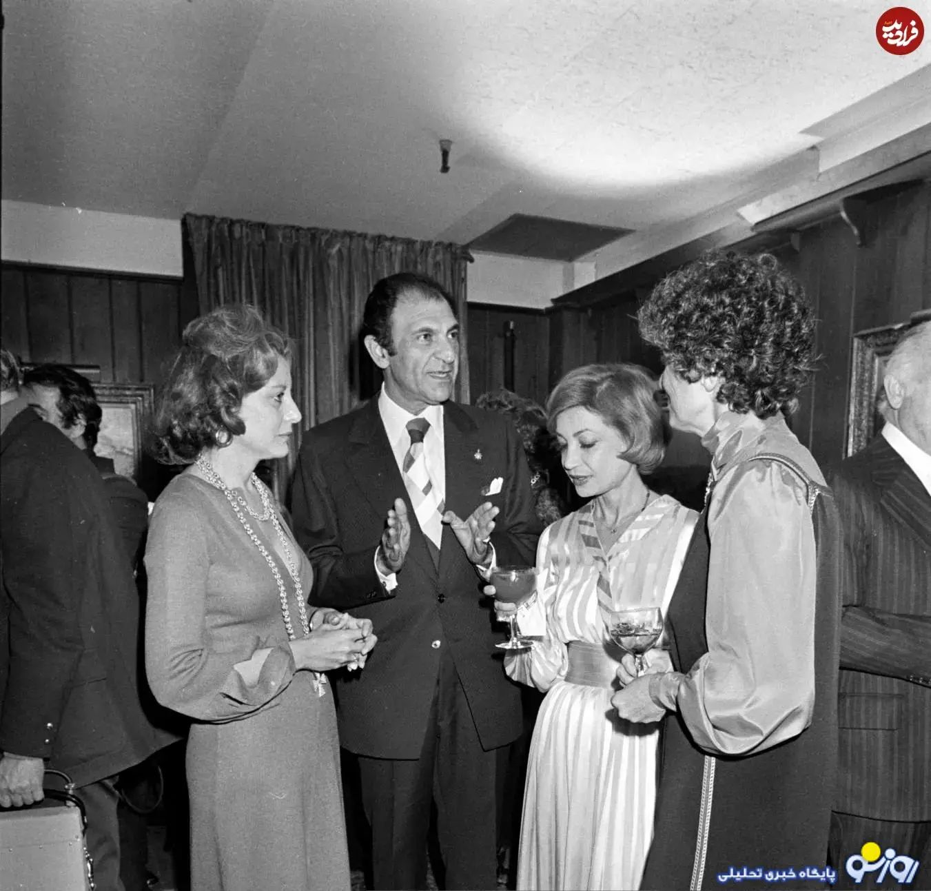 اشرف پهلوی در مهمانی نخست وزیر پاکستان