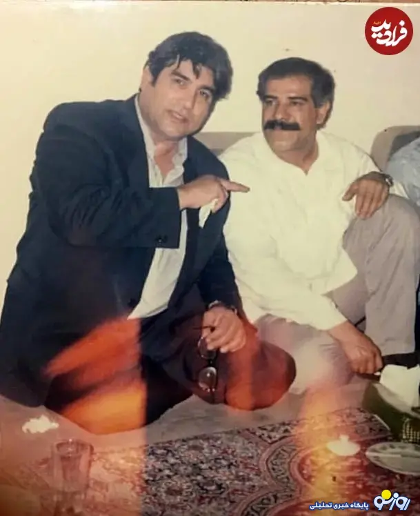 نعمت‌الله آغاسی در یک مهمانی خصوصی دهه ۶۰