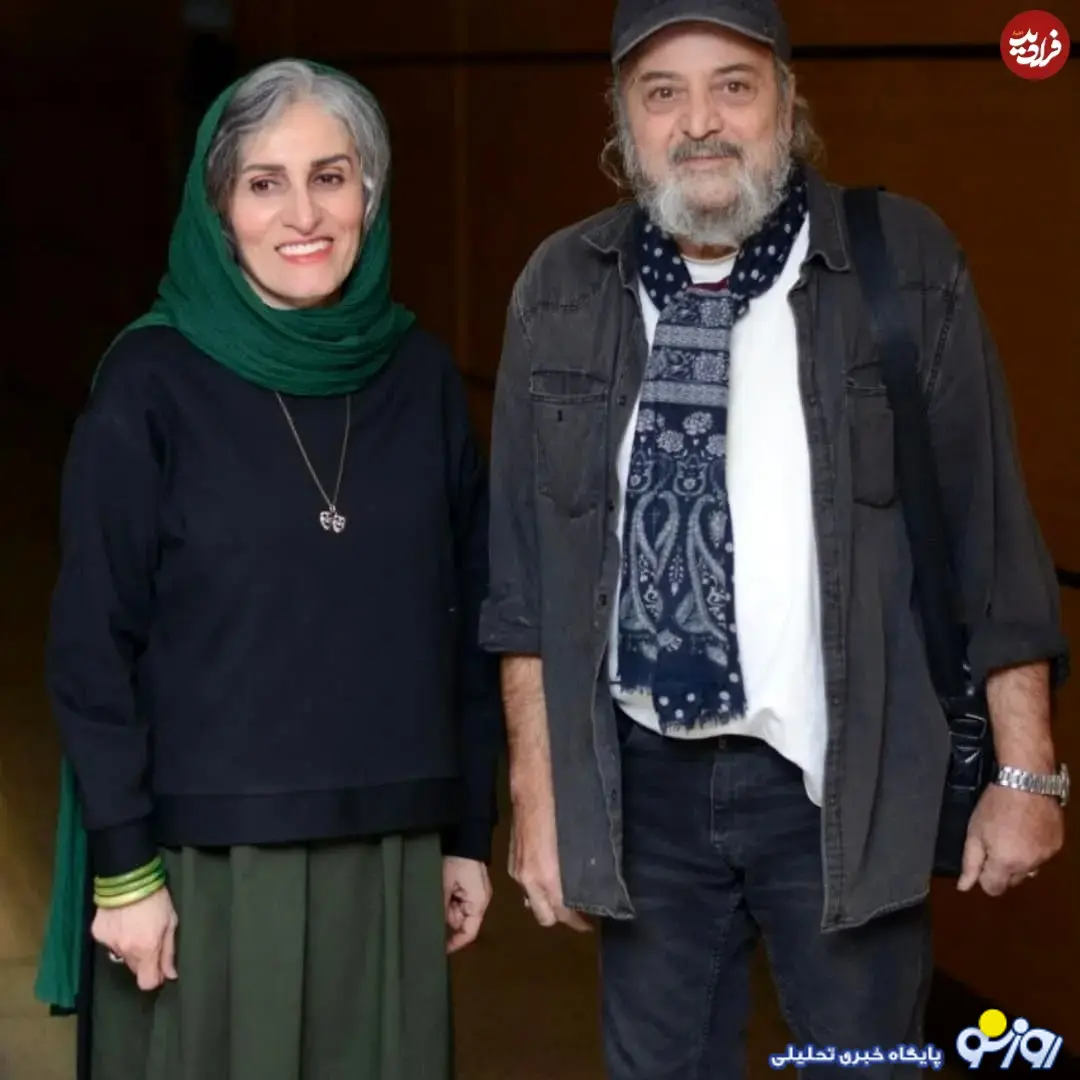 تصویری از جمیله و کارگردان سریال پایتخت در کنار یکدیگر