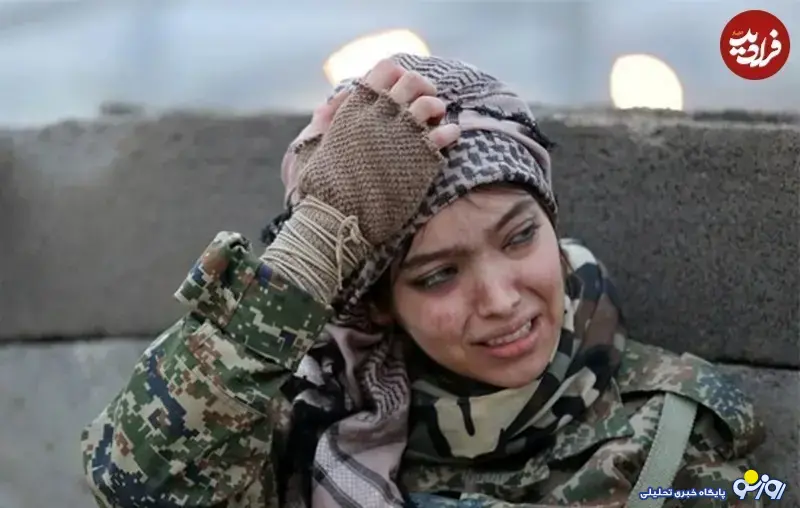 تصاویری از صدف اسپهبدی در نقش اسنایپر