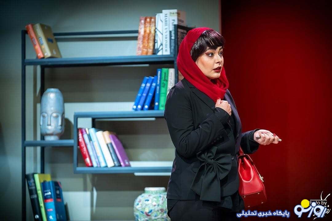 ارغوان سریال دلدادگان با ظاهر جدیدش جلب‌توجه کرد