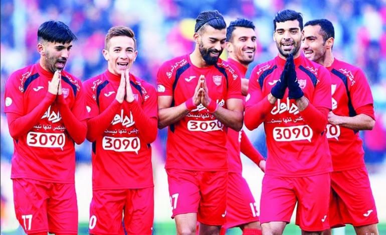 عکس از محسن مسلمان و رامین رضاییان و فرشاد احمدزاده و مهدی طارمی در پرسپولیس برانکو