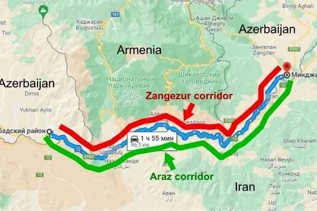 جاده ترامپ و اختناق ایران؟! اهدف پشت کریدور زنگزور چه هستند؟