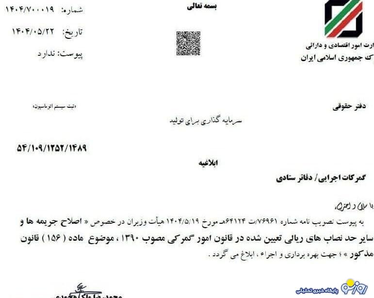 جریمه تردد خودرو غیرمجاز، روزی ۱.۷ میلیون تومان