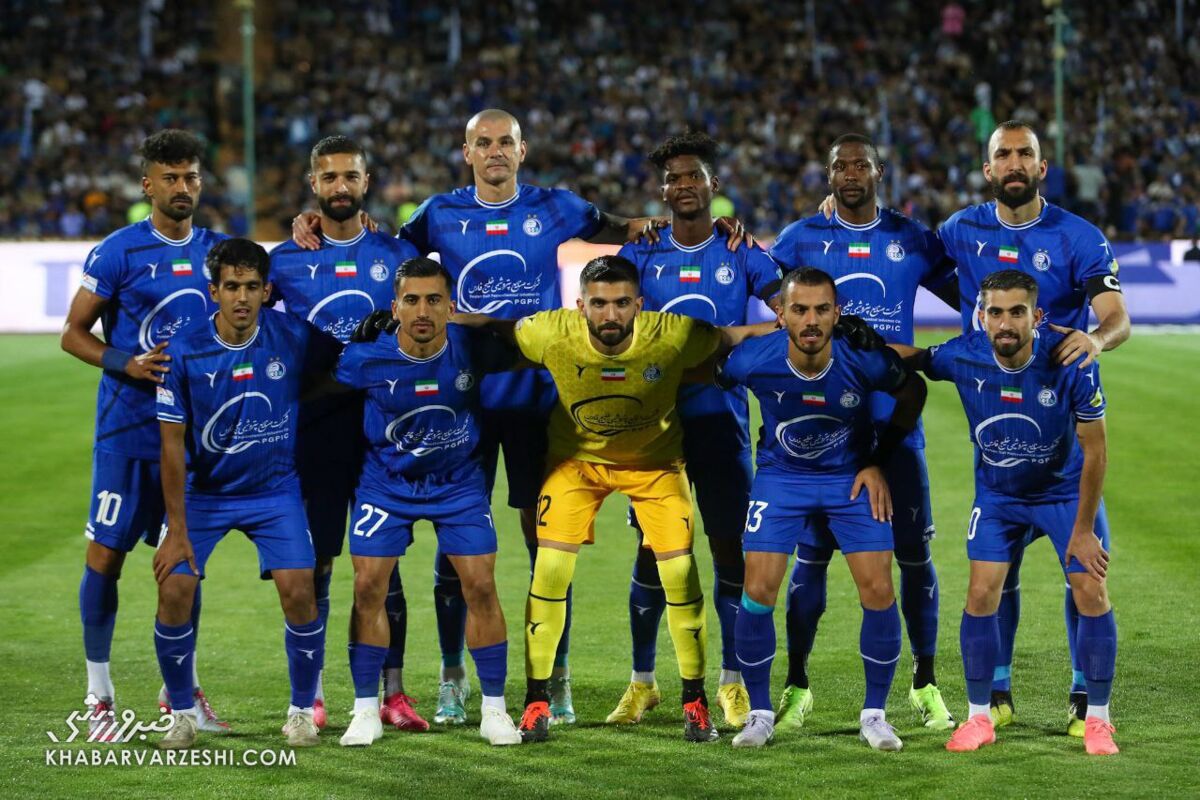 تیمی استقلال مقابل چادرملو