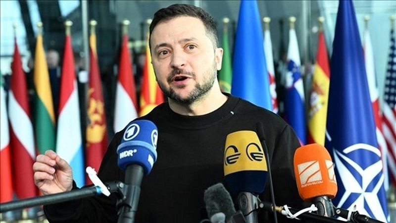 زلینسکی رئیس جمهور اوکراین