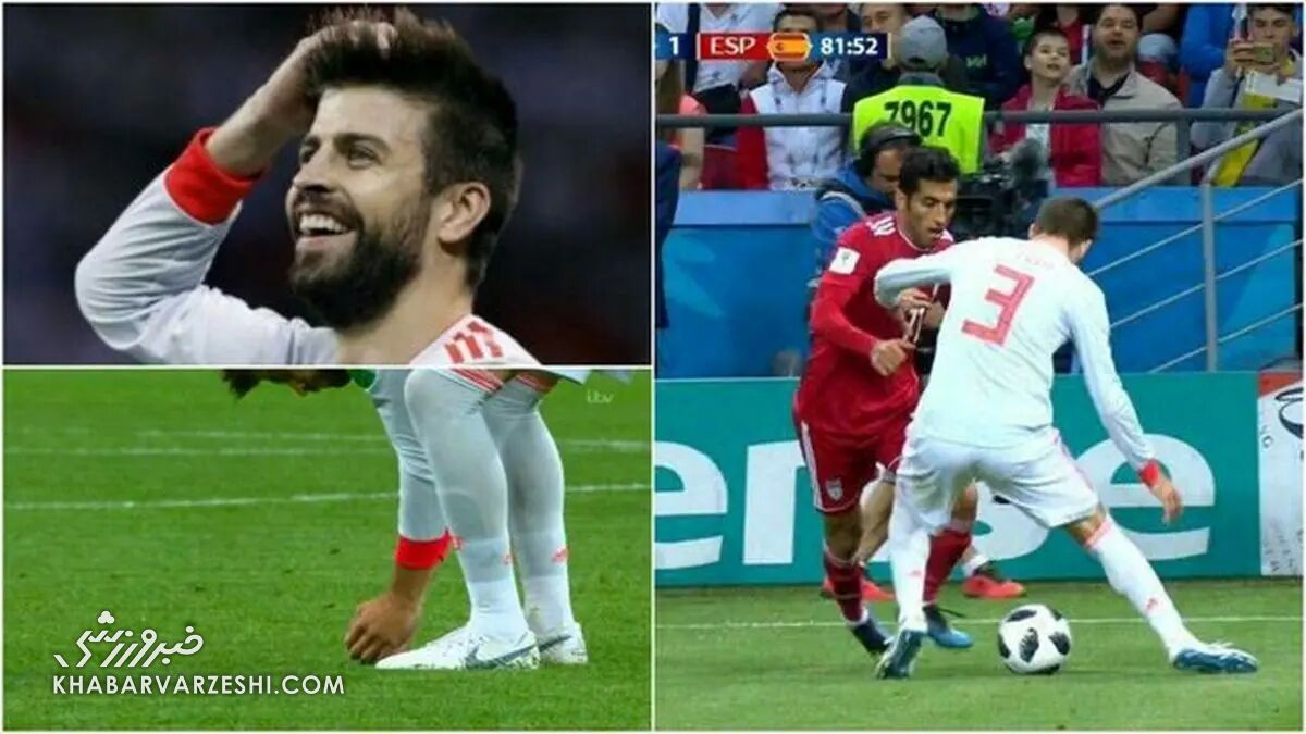 وحید امیری در حال عبور از سد جرارد پیکه