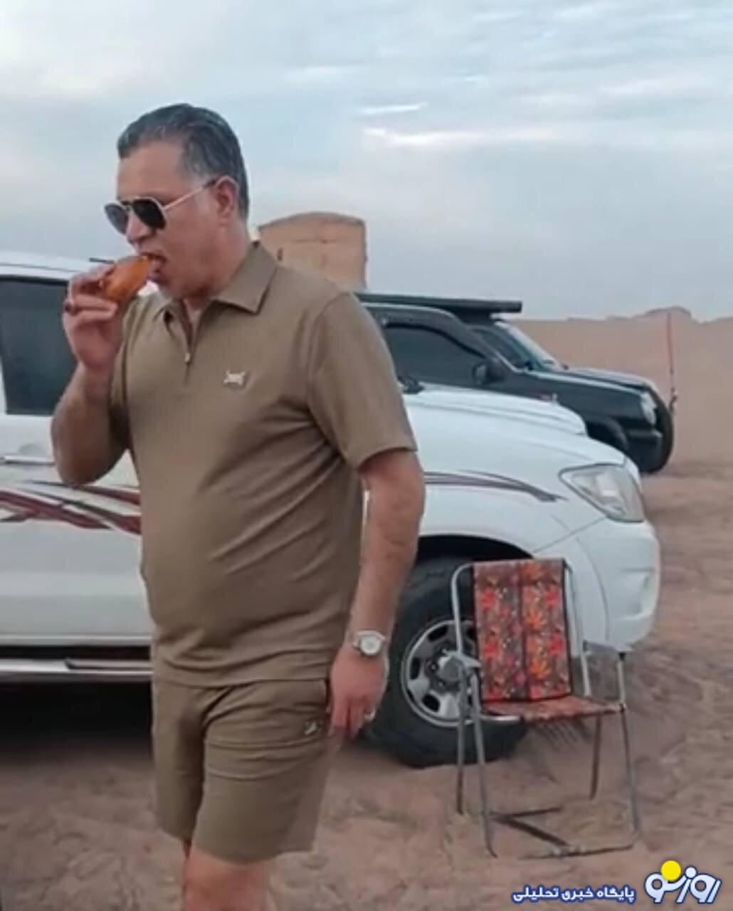 تصویر دایی در کویر شهداد! تصویر دایی در کویر شهداد!