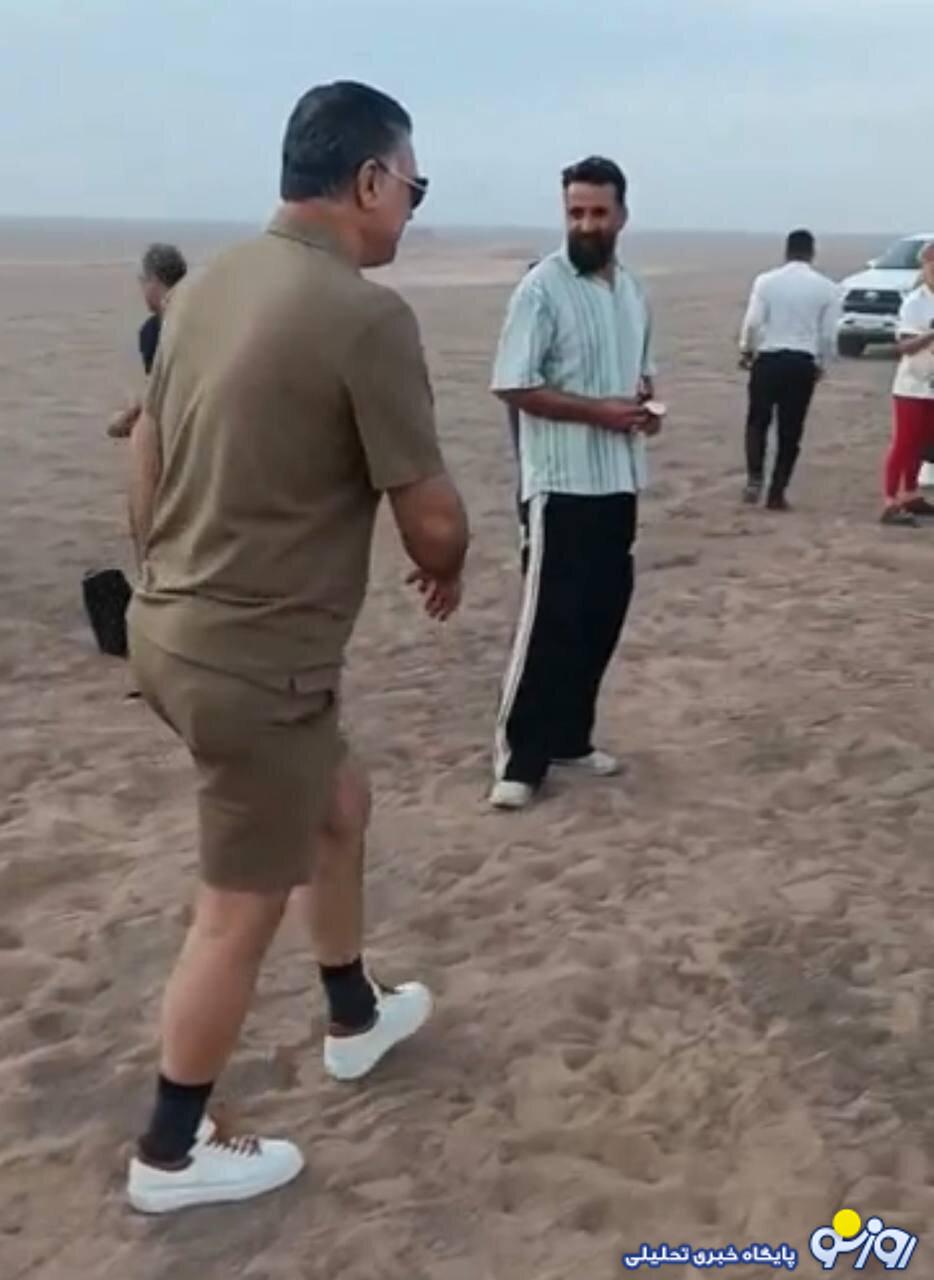 تصویر دایی در کویر شهداد! تصویر دایی در کویر شهداد!