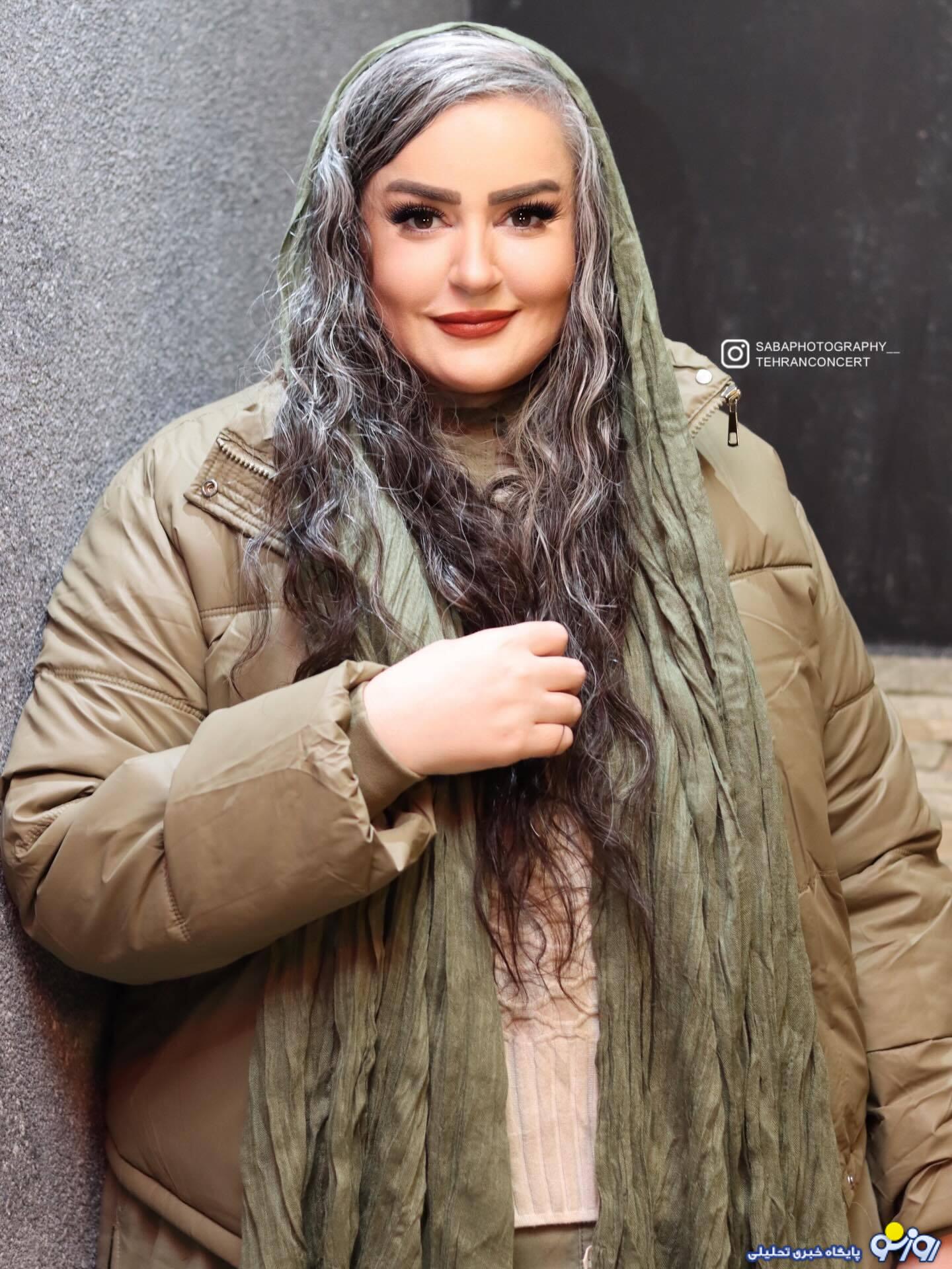 استایل پاییزی نعیمه نظام‌دوست