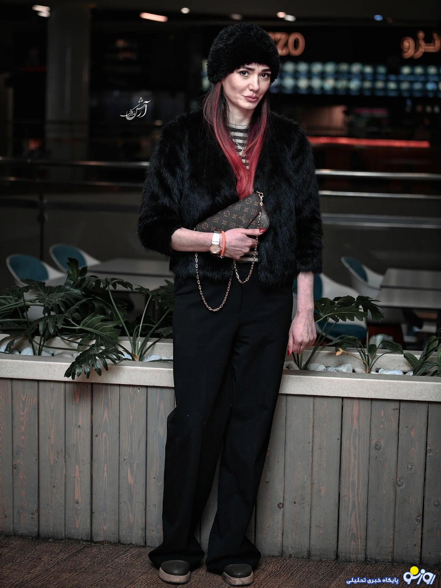 بازیگری با موهای قرمز!