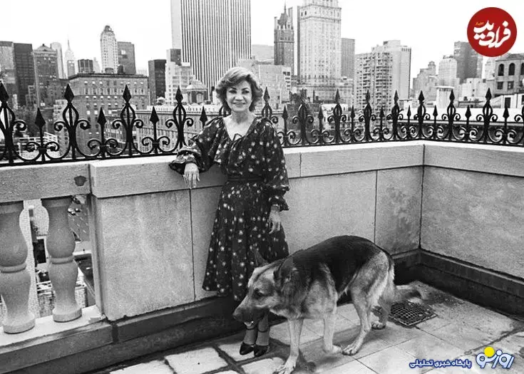 تصویری از دوران کهولت اشرف پهلوی در آمریکا